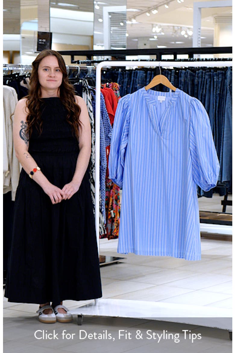 Malaga Victoria Striped Shift Minidress video