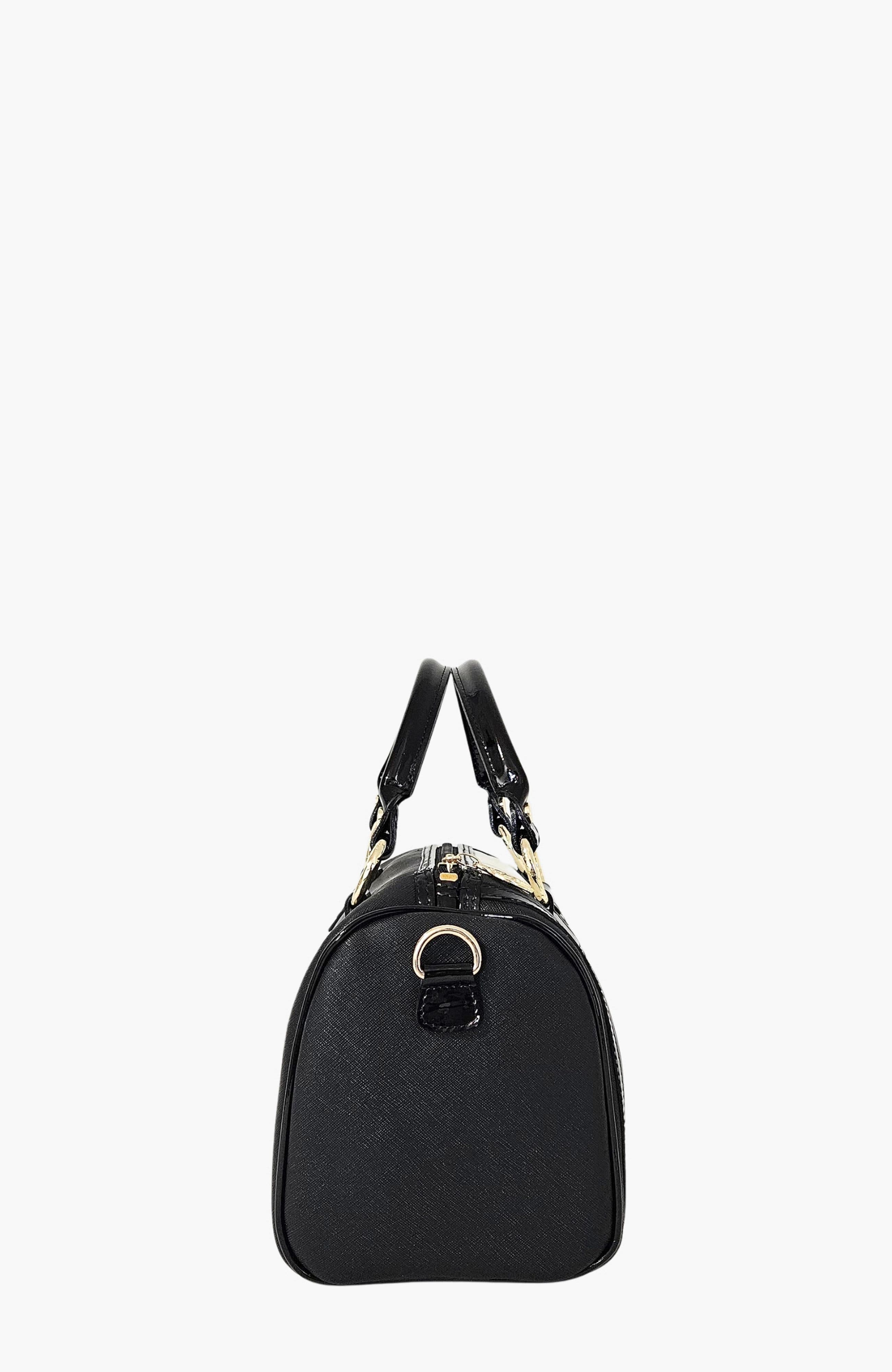 Allegro 569 Handbag, Alternate, color, Black / White