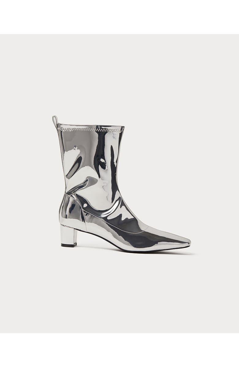WeWoreWhat Glove Bootie, Alternate, color, Silver