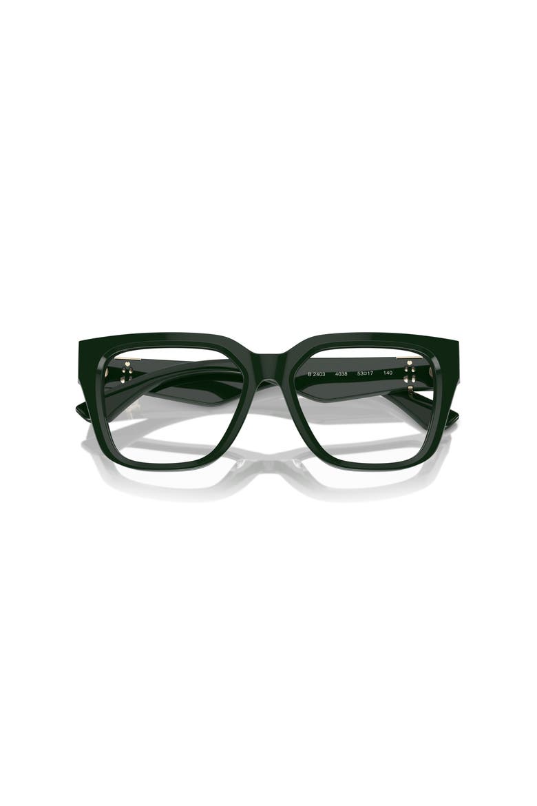 51mm Square optical glasses, Alternate, color, Green