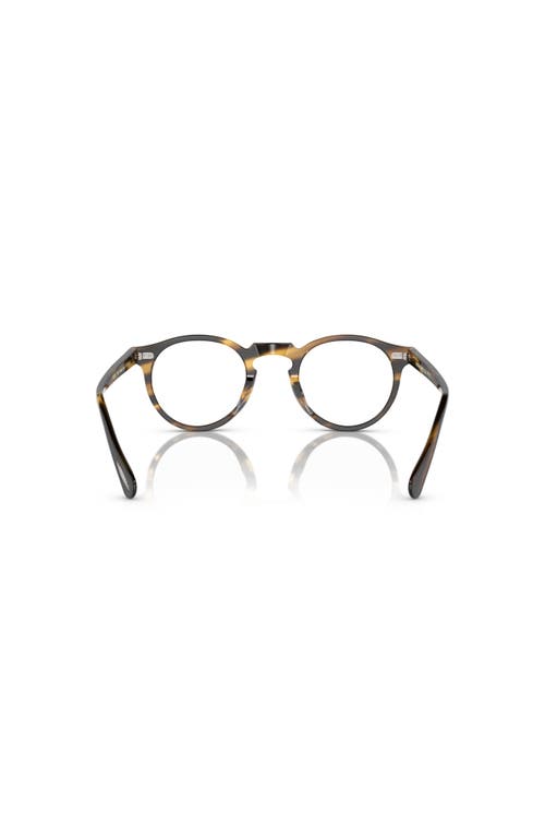 Oliver Peoples 50mm Phantos Optical Glasses In Brown