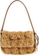 Sam Edelman Small Phoebe Raffia Shoulder Bag