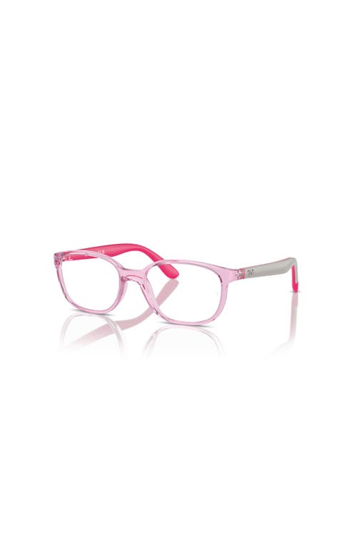 Ray Ban Ray-ban 46mm Phantos Optical Glasses In Pink