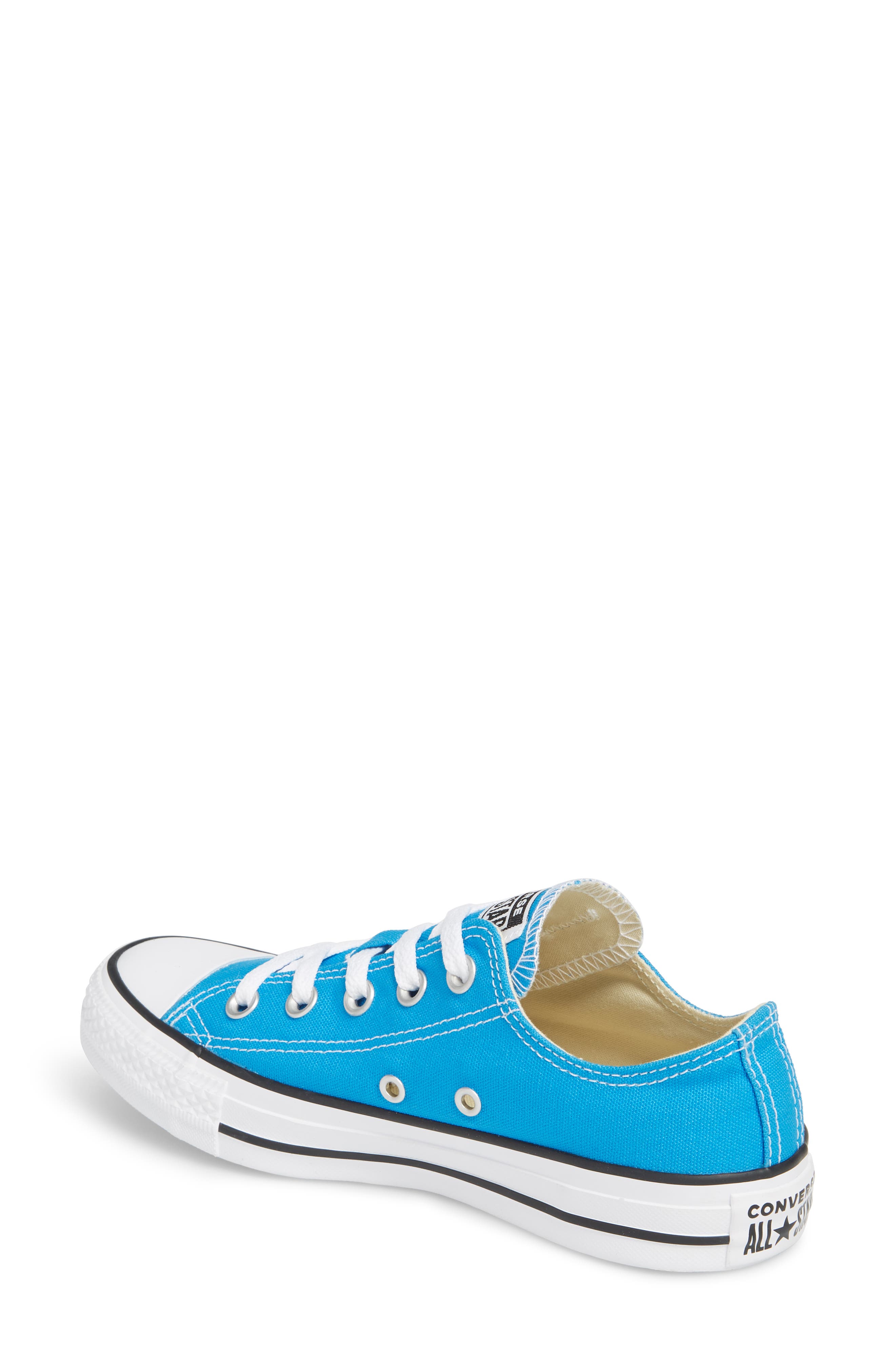 Gender Inclusive Chuck Taylor® All Star® Seasonal Ox Low Top Sneaker, Alternate, color, BLUE HERO