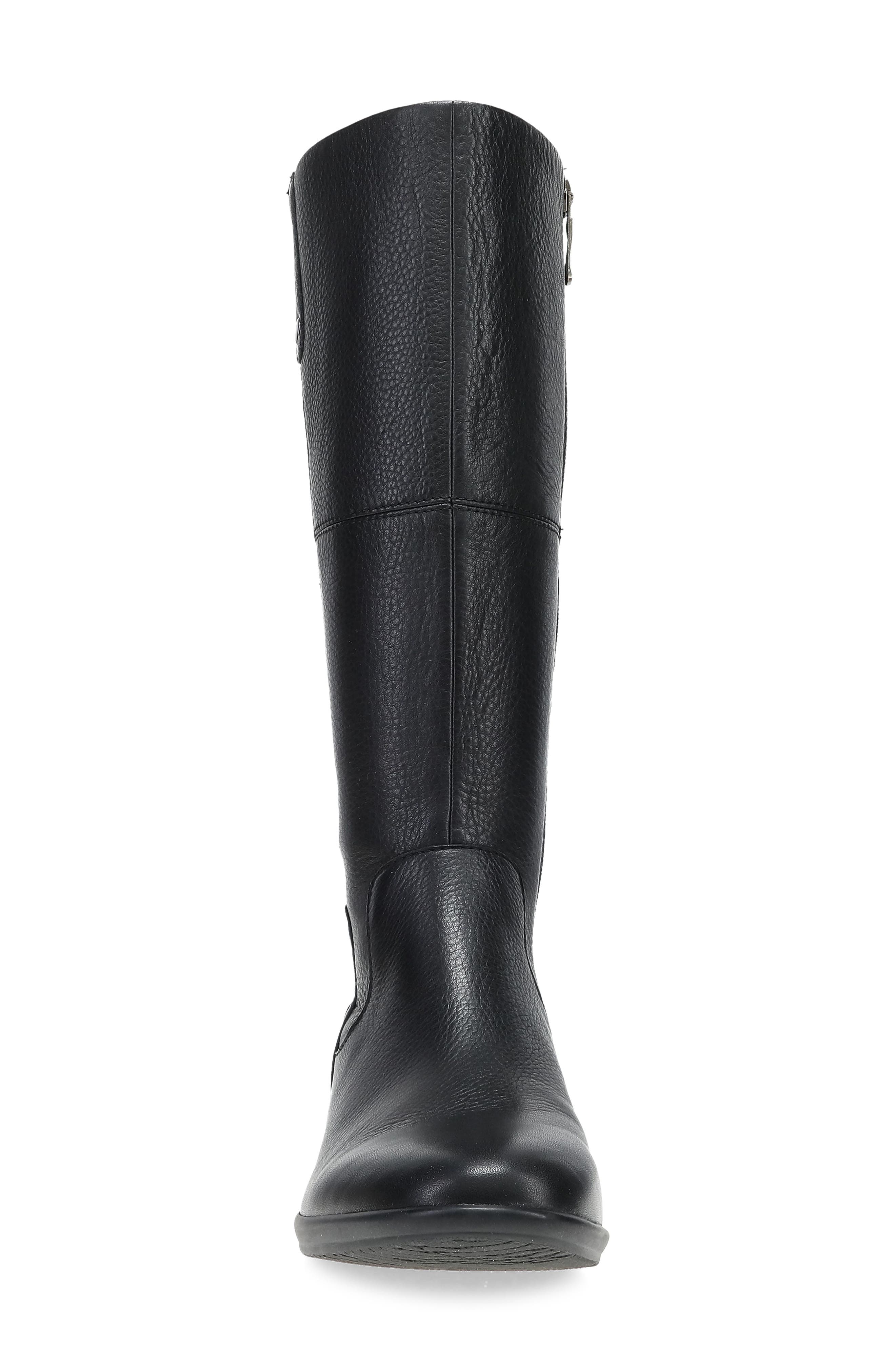 Carissa Knee High Boot, Alternate, color, BLACK