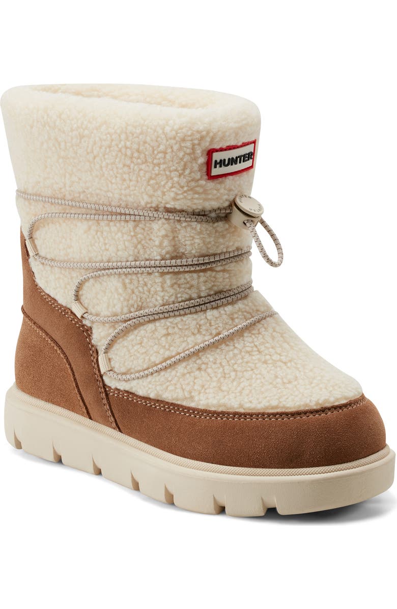 Hunter Kids' Cozy Boot, Main, color, Natural/ Tan/ Natural