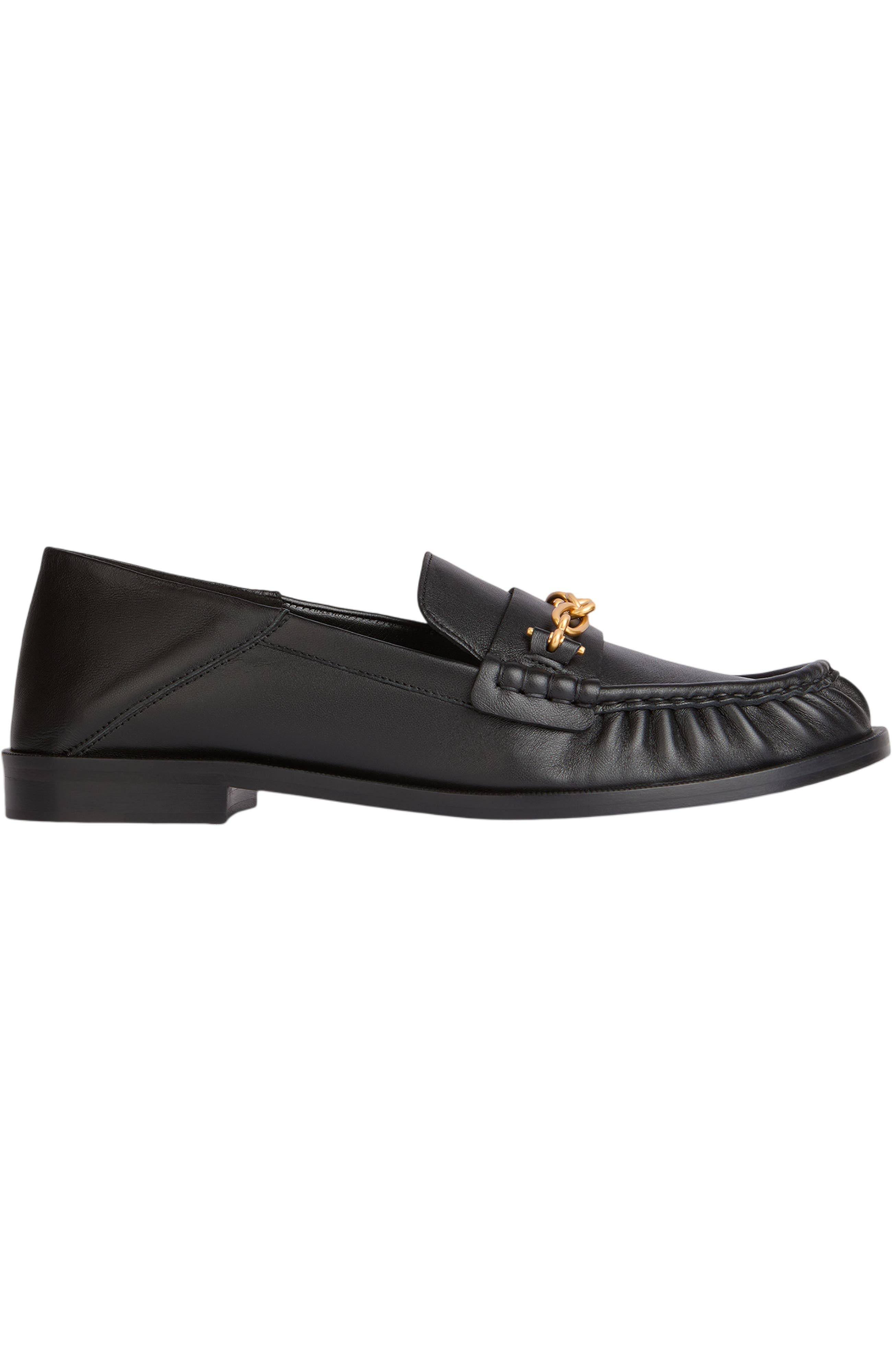 Sync smooth leather loafers, Alternate, color, black