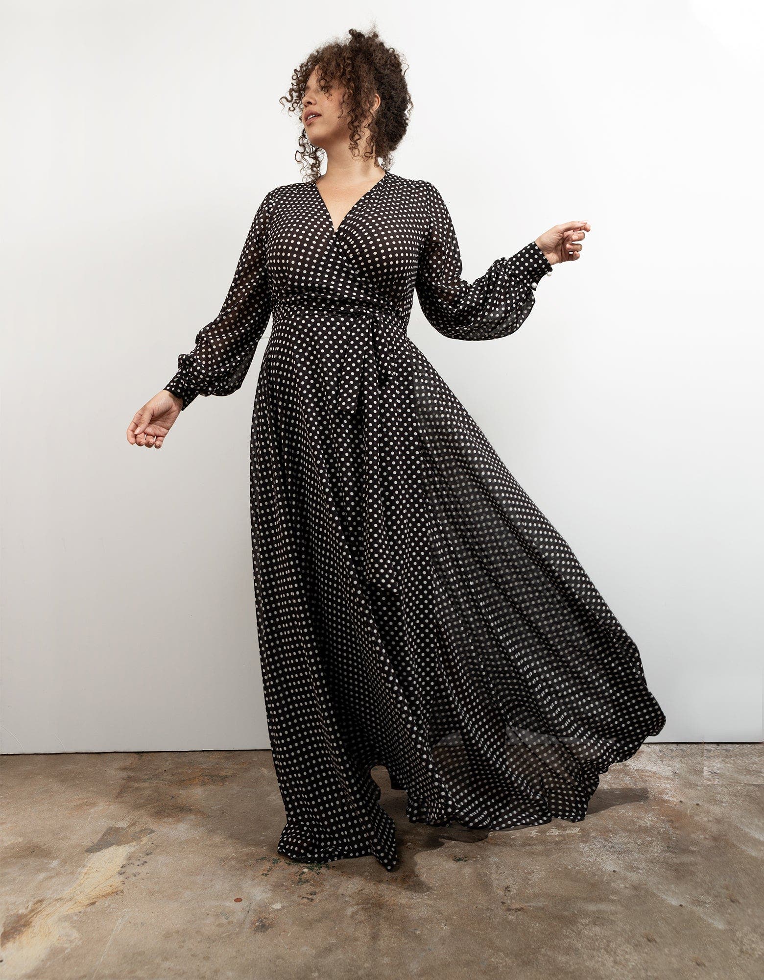 Maxi Wrap Dress - image 2