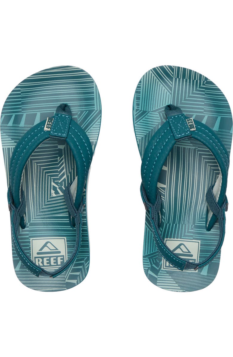 Reef Ahi Sandal, Alternate, color, Sage Stripe