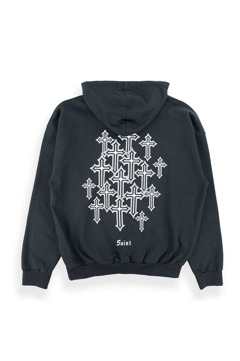 Men's Shadow Hoodie, Alternate, color, Abbey/ Black