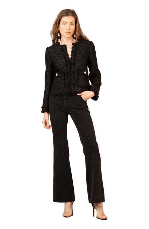 Magdalena Boucle Tweed Jacket