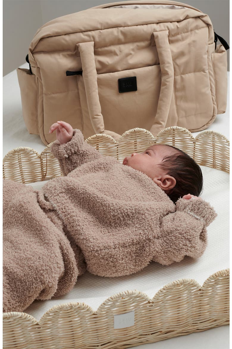 SoHo Water Repellent Diaper Satchel, Alternate, color, OAT