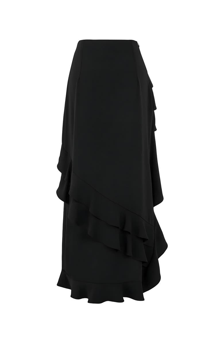Nocturne Long Skirt with Flounced, Alternate, color, 