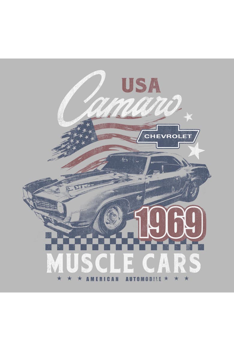 Men's General Motors Camaro Muscle Cars  Graphic T-Shirt, Alternate, color, Sport Grey
