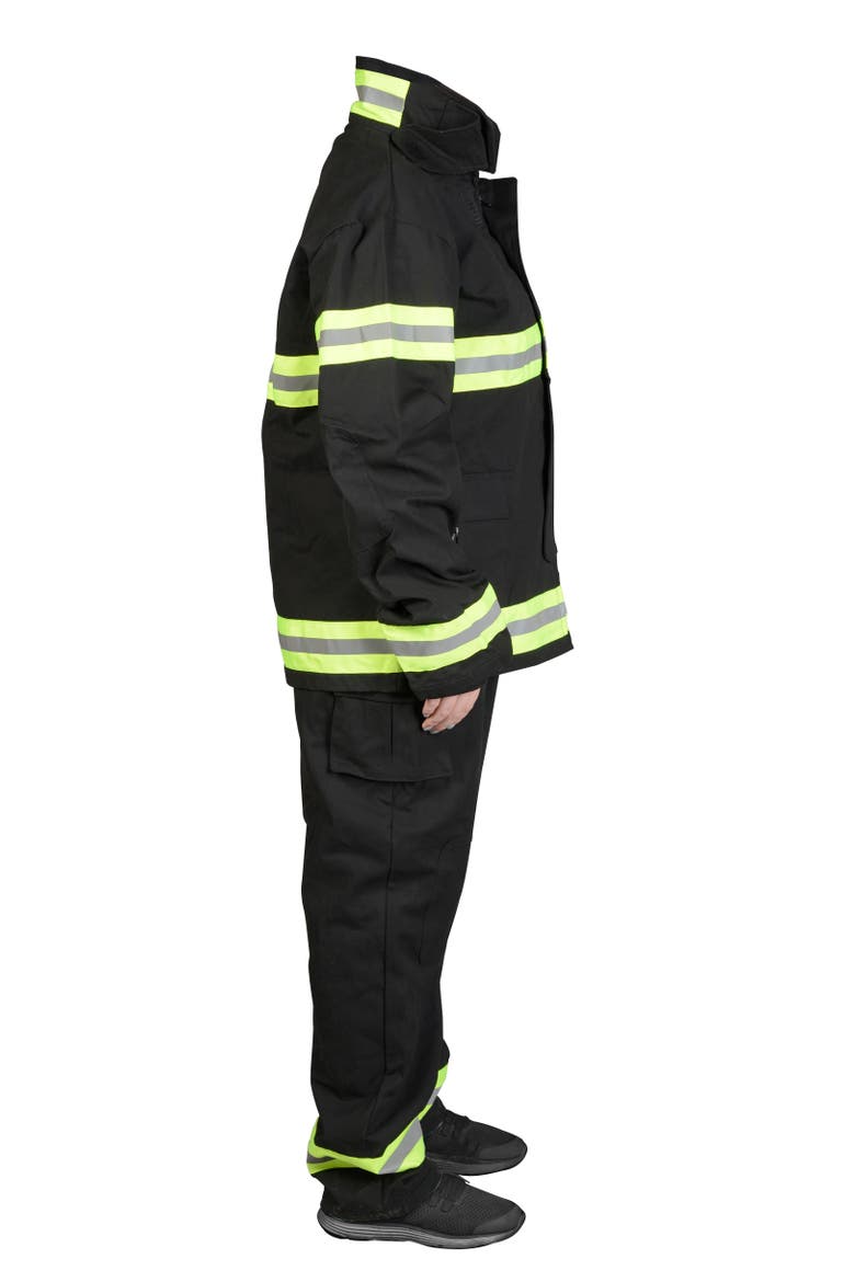 Firefighter Suit, Alternate, color, Black