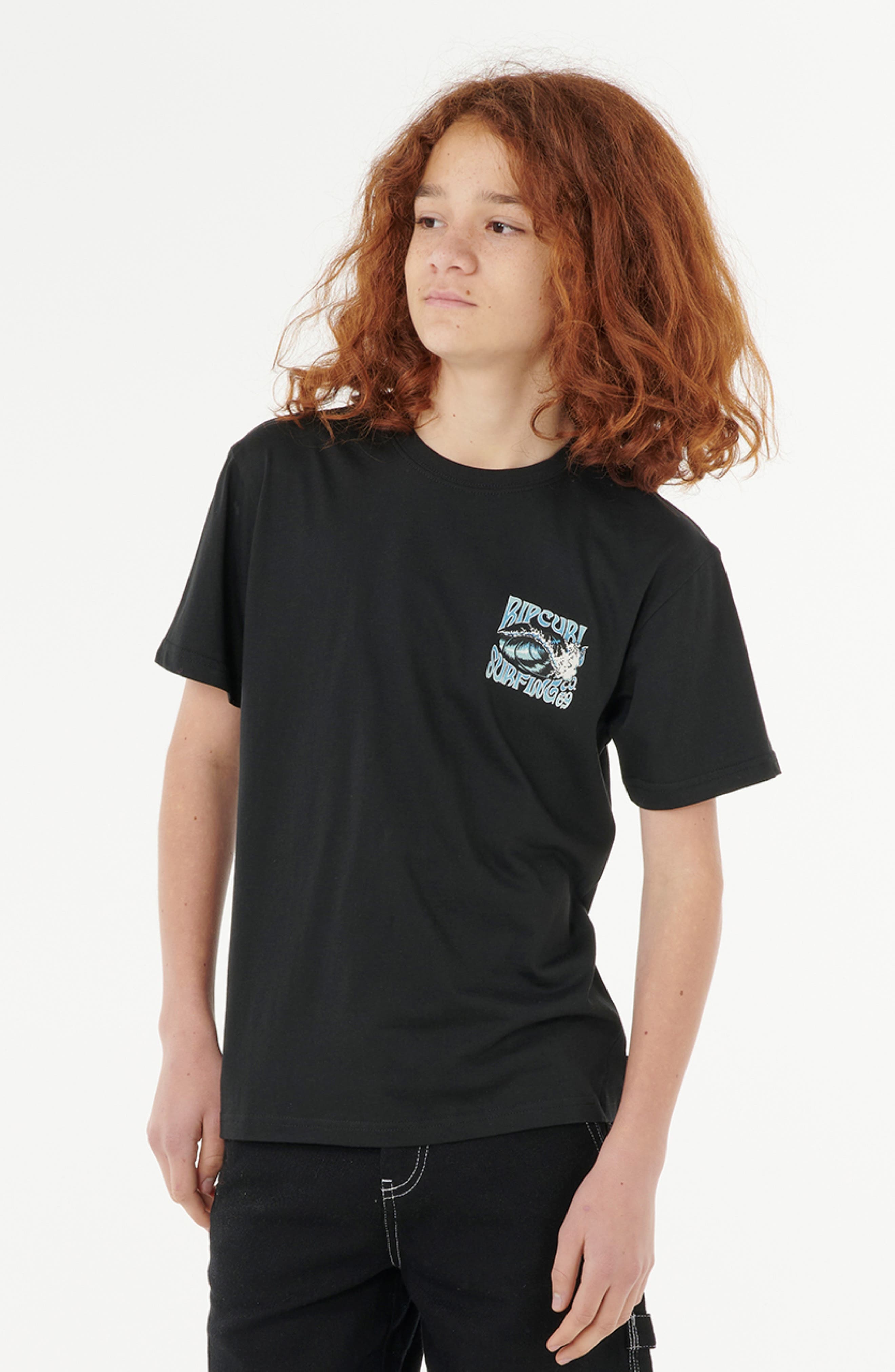Rip Curl Kids' Hazed & Tubed Graphic T-Shirt