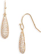 Nordstrom Cubic Zirconia Pavé Drop Earrings