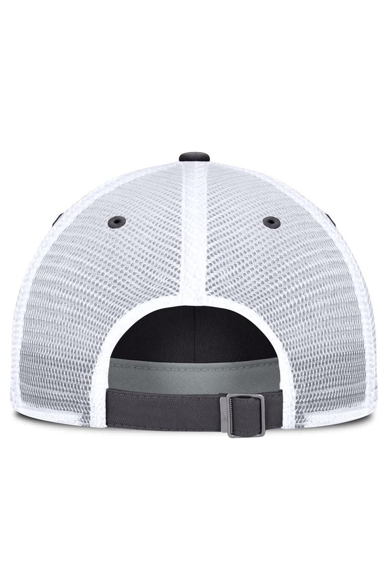 Men's Nike Gray San Diego Padres Wordmark Club Adjustable Trucker Hat, Alternate, color, Gray