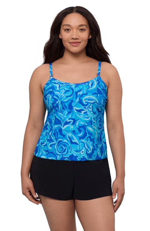 Farrah Scoopneck Swim Romper