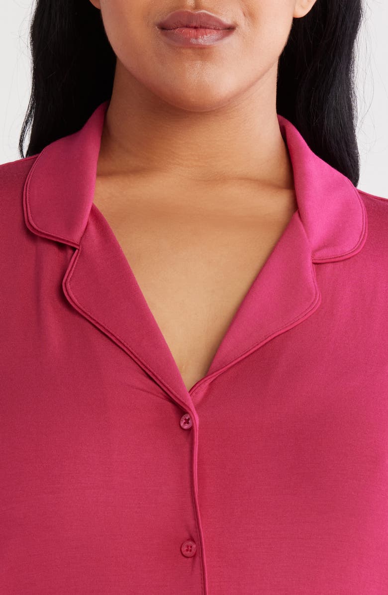 Nordstrom Moonlight Eco Short Pajamas, Alternate, color, Pink Cerise