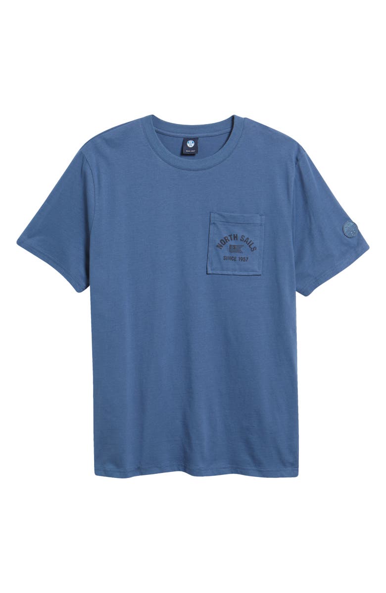 NORTH SAILS Sail Flag Cotton Graphic Pocket T-Shirt, Alternate, color,