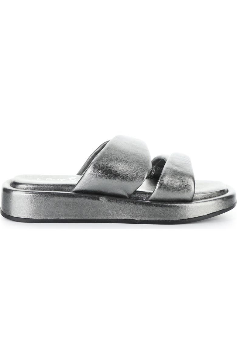 Bos. & Co. Bayla Platform Wedge Slide Sandal, Alternate, color, Pewter Multi