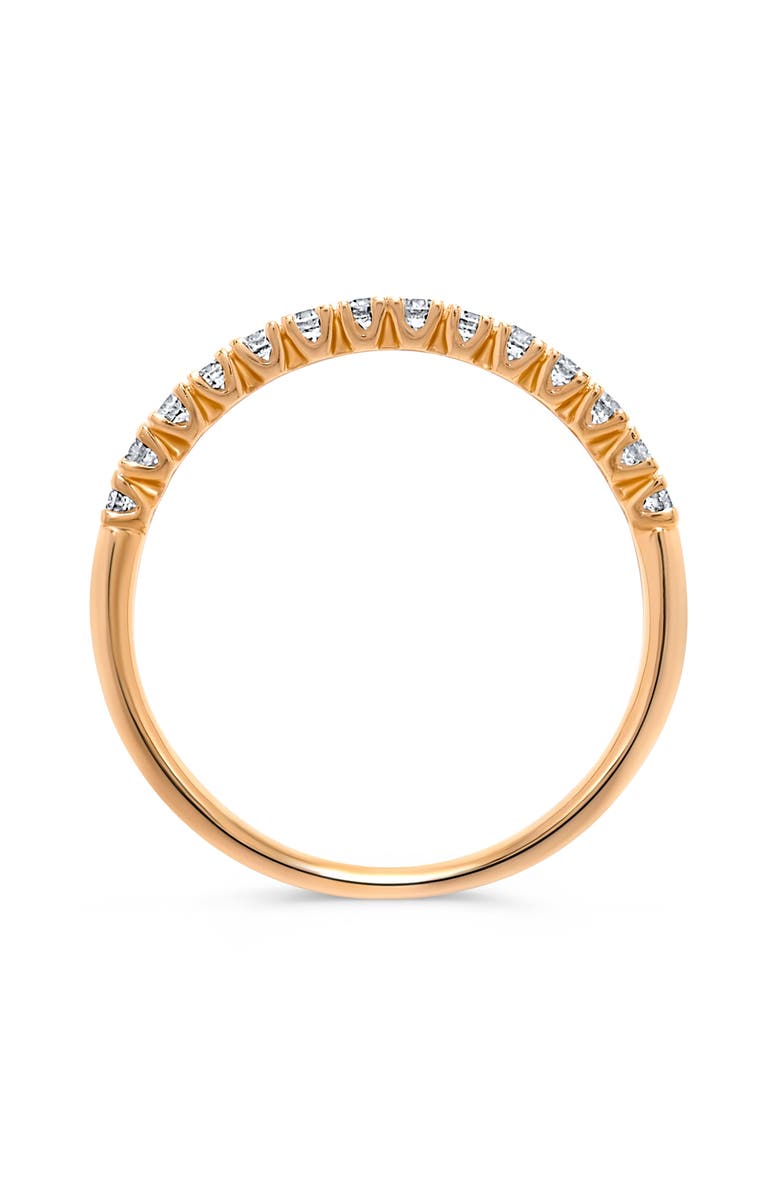 H.J. Namdar Prong Set Diamond Band Ring, Alternate, color, Rose Gold