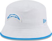 New Era Men's New Era White Los Angeles Chargers 2025 NFL Training Camp Stretch Bucket Hat