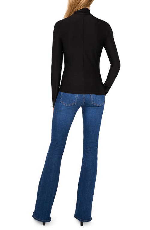 Ted Baker Ciarina Long Sleeved Turtleneck Top In Black