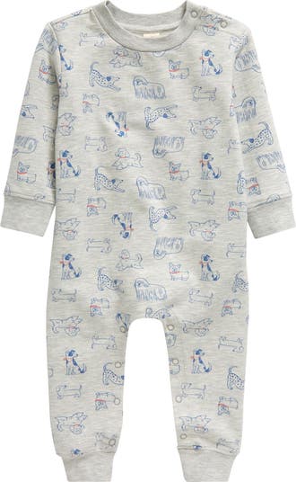 Puppy Pals Fleece Sweatshirt Romper