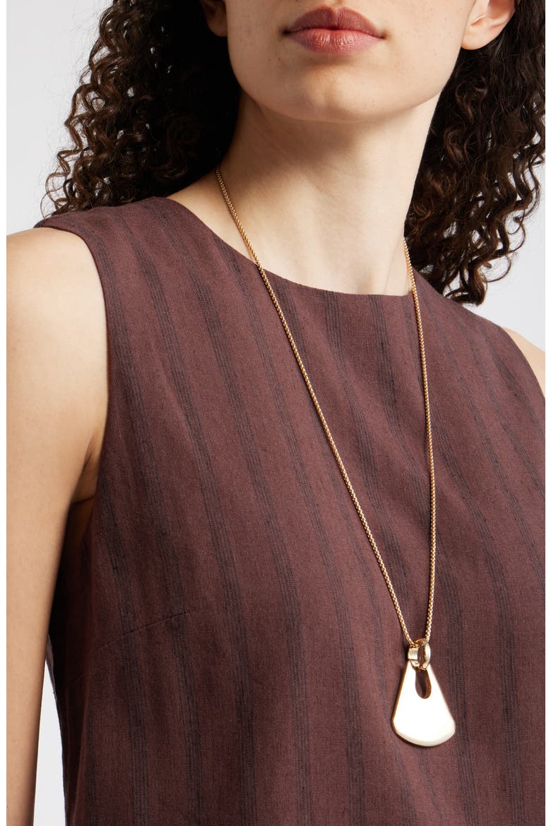 Sleeveless Linen Blend Minidress, Alternate, color, BROWN- BLACK SONJAY STRIPE