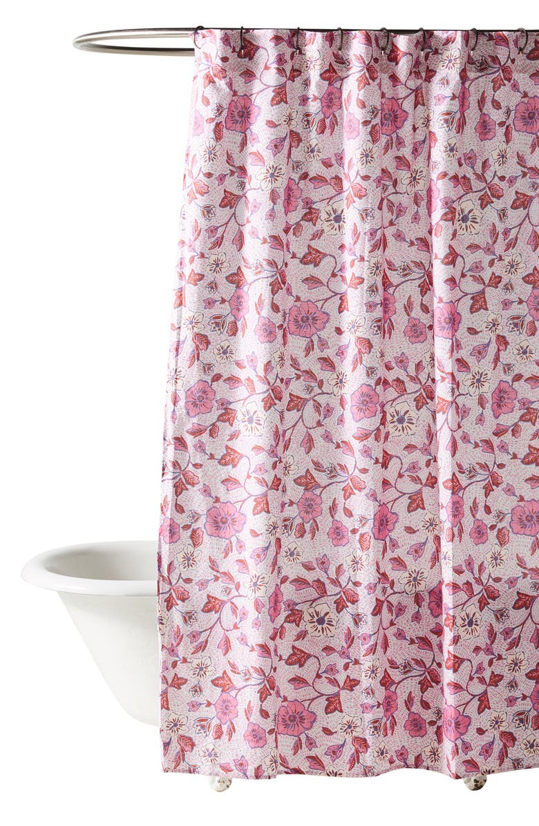 Anthropologie Home Zola Shower Curtain, Alternate, color, 