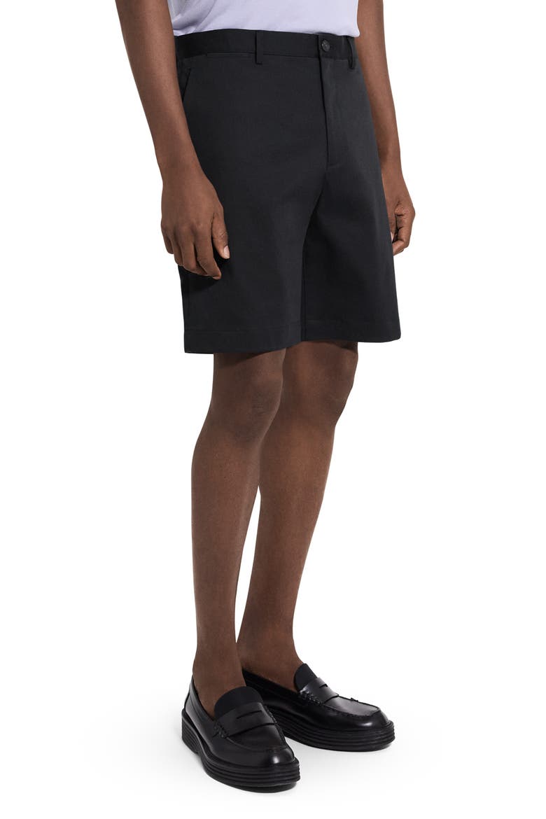 Standard Chino in Moonsoft Cotton Blend Shorts, Alternate, color, BLACK