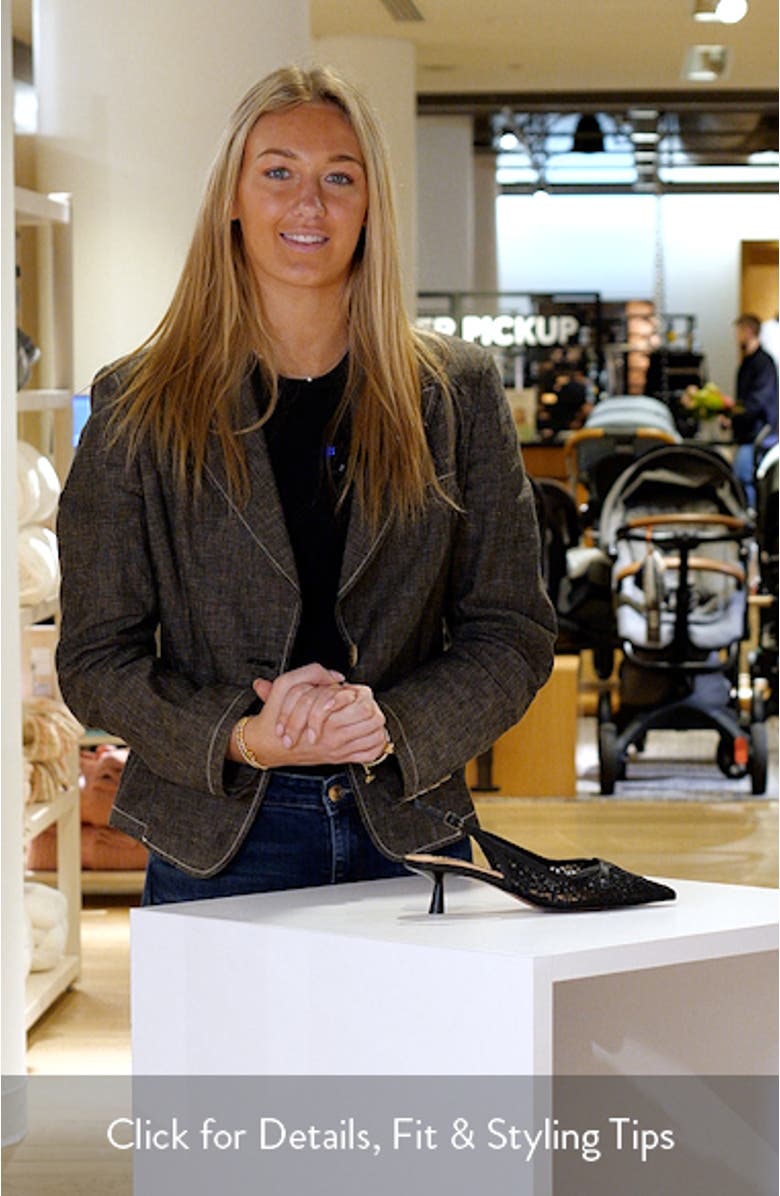 Briar Slingback Pointed Toe Pump, sales video thumbnail