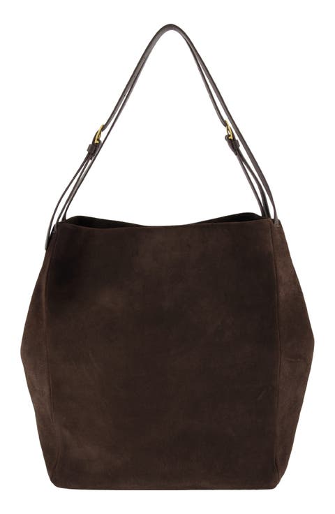 Josie Large Suede Tote