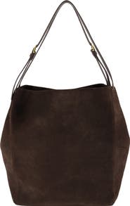 Vince Josie Large Suede Tote