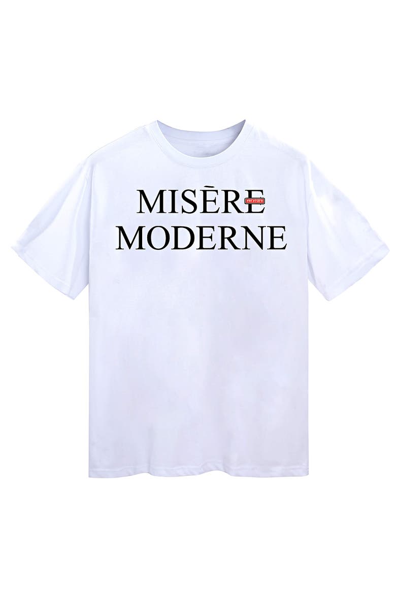 Misere Moderne Tee, Main, color, White