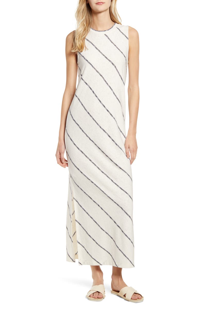 Lou & Grey Striped Maxi Dress, Main, color, 