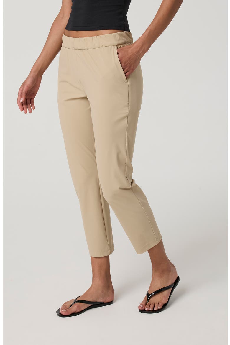 Miles Ankle Pants, Alternate, color, KHAKI