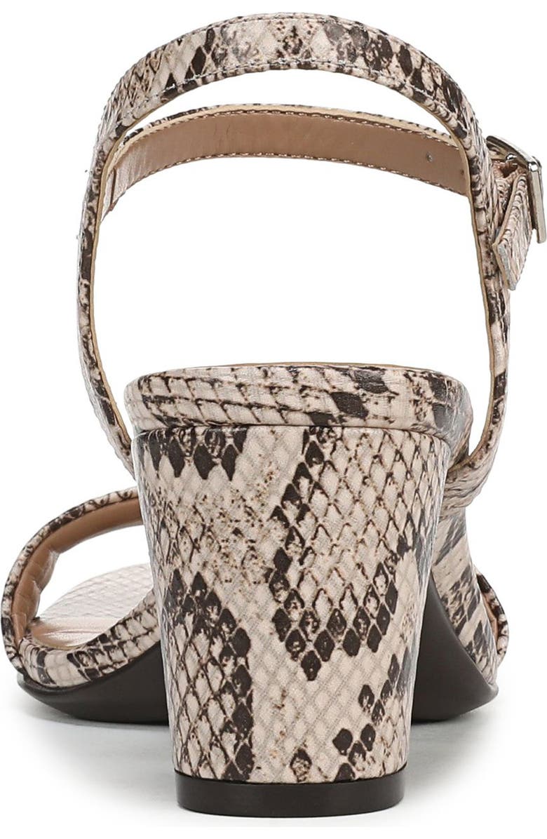 Naturalizer Bristol Sandal, Alternate, color, Snake Beige Faux Leather