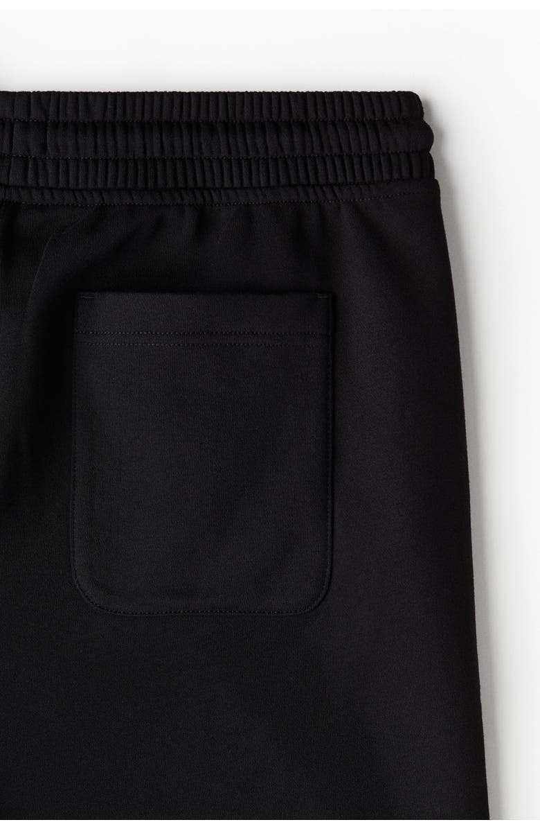 H&M Relaxed Fit Sweatpants, Alternate, color, Black