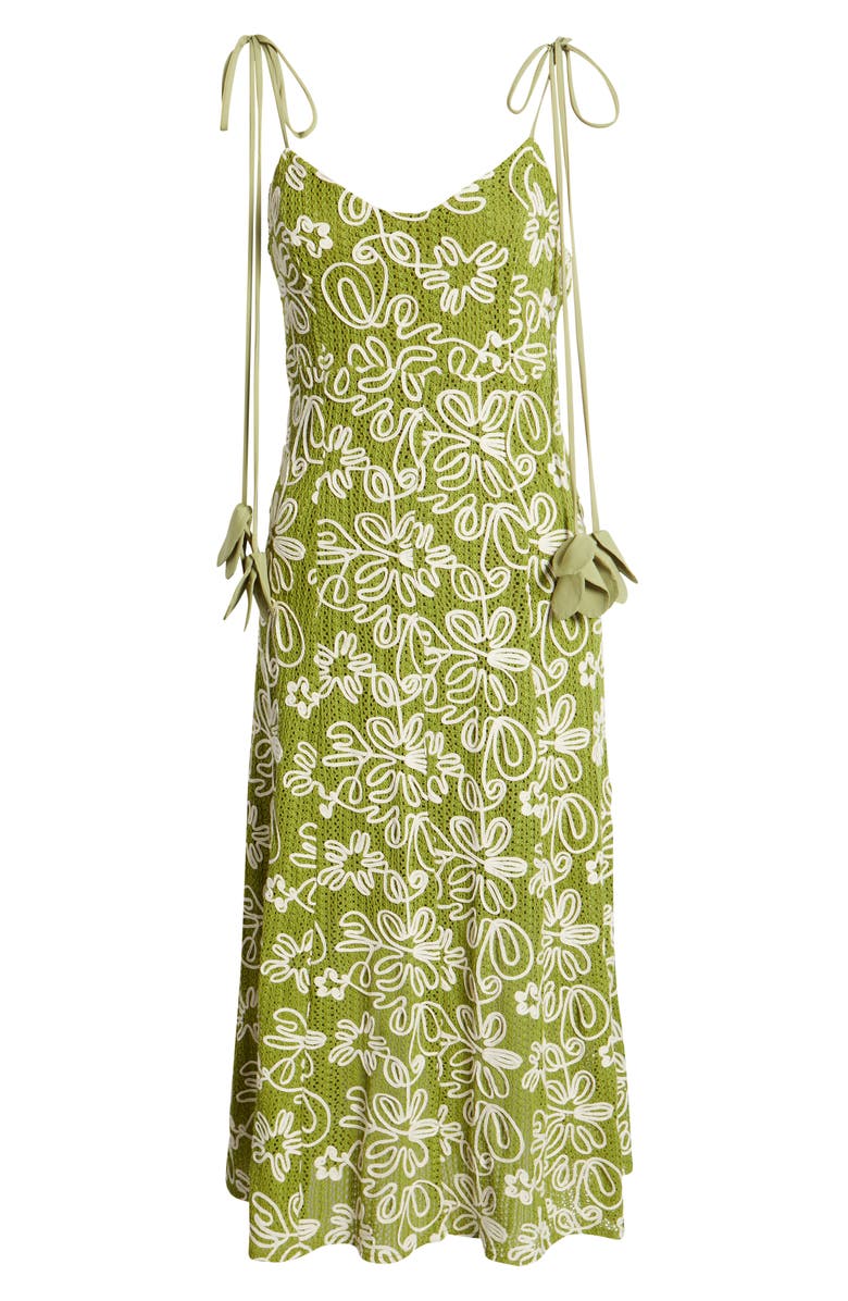 Adelyn Rae Trina Corded Midi Dress, Alternate, color,