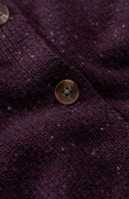 Seasalt Cornwall Dawson Pick Merino Wool Blend Cardigan In Black