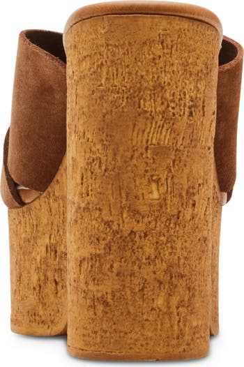 Saffron Platform Sandal