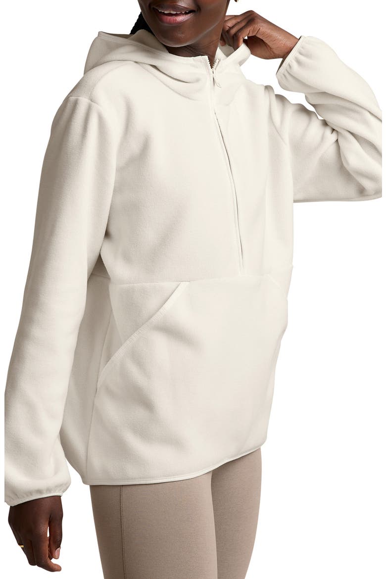 Explorer Half Zip Hoodie, Alternate, color, DOVE