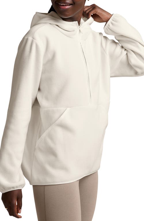 Beyond Yoga Explorer Half Zip Hoodie In White