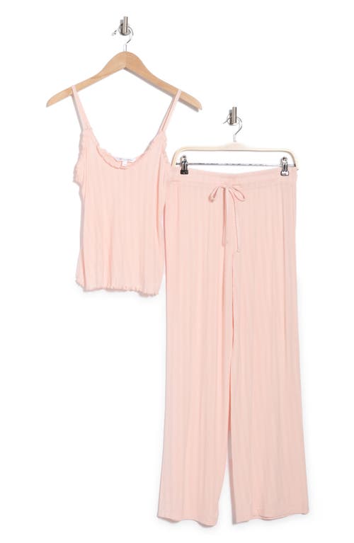 Honeydew Laid Back Wide Leg Pajamas In Sunkissed