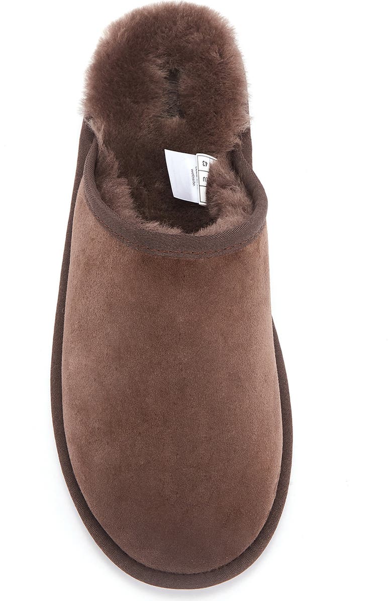 Australia Luxe Collective Mool Genuine Shearling Lined Slipper, Alternate, color, Burnt