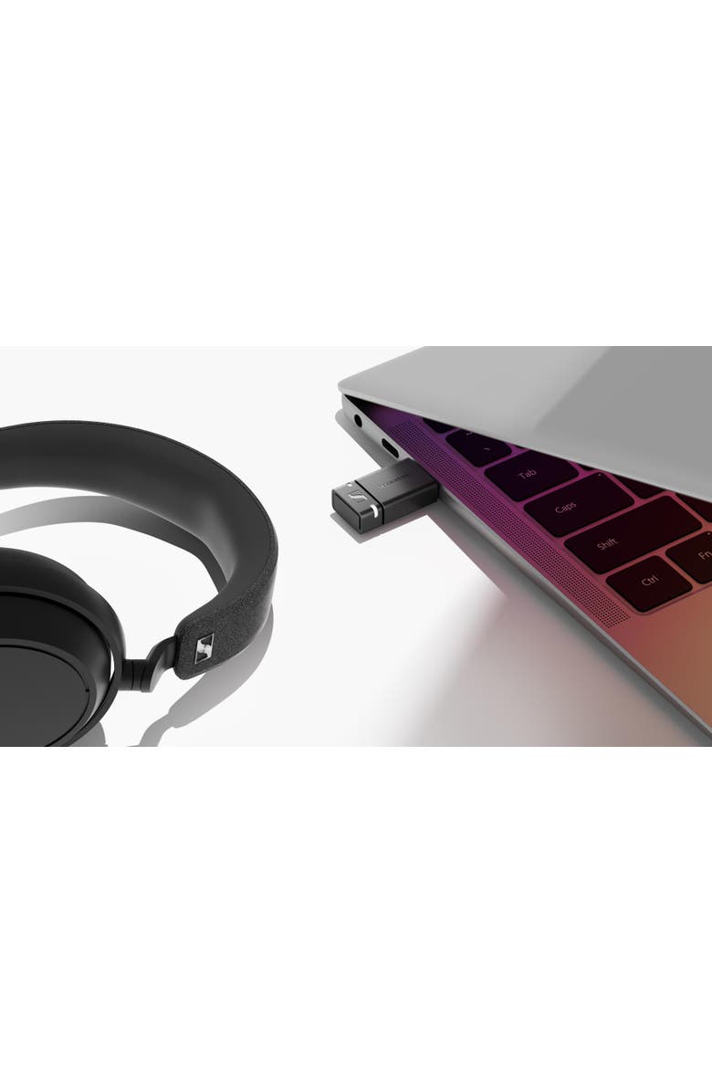 Sennheiser BTD 600 Bluetooth 5.2 USB-A and USB-C Dongle, Alternate, color, Black