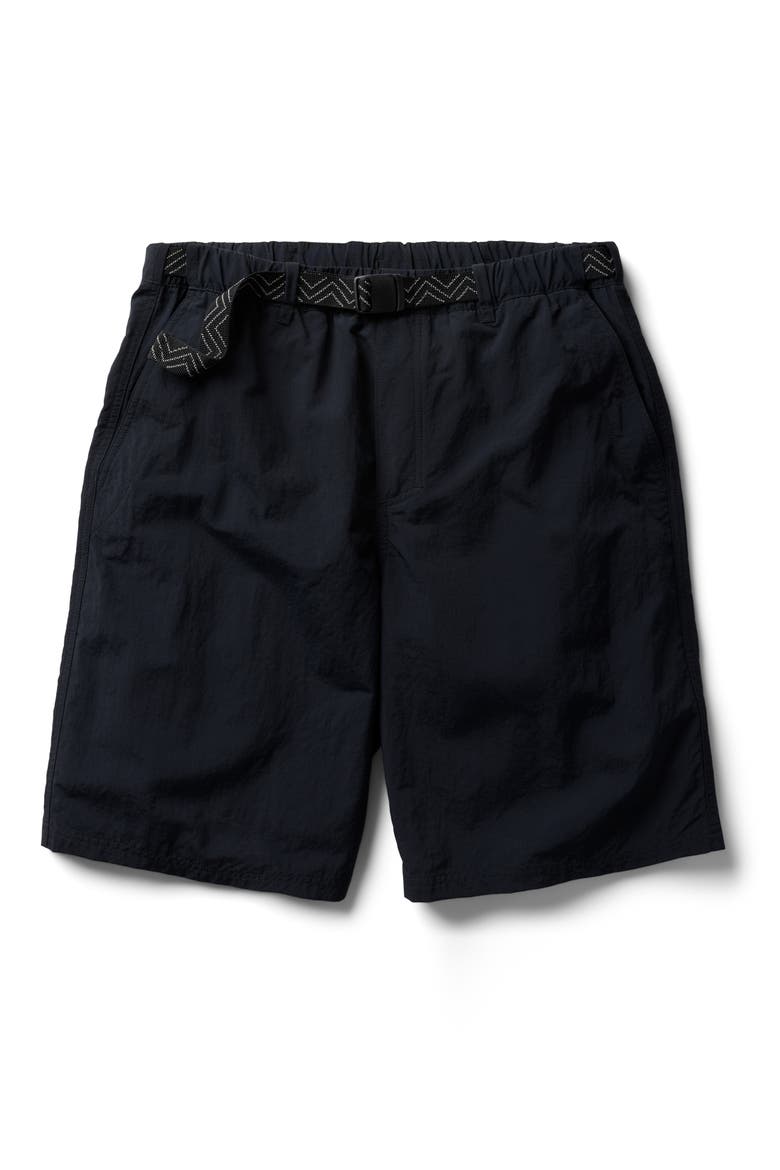 Stryder Belted Shorts, Alternate, color, BLACK